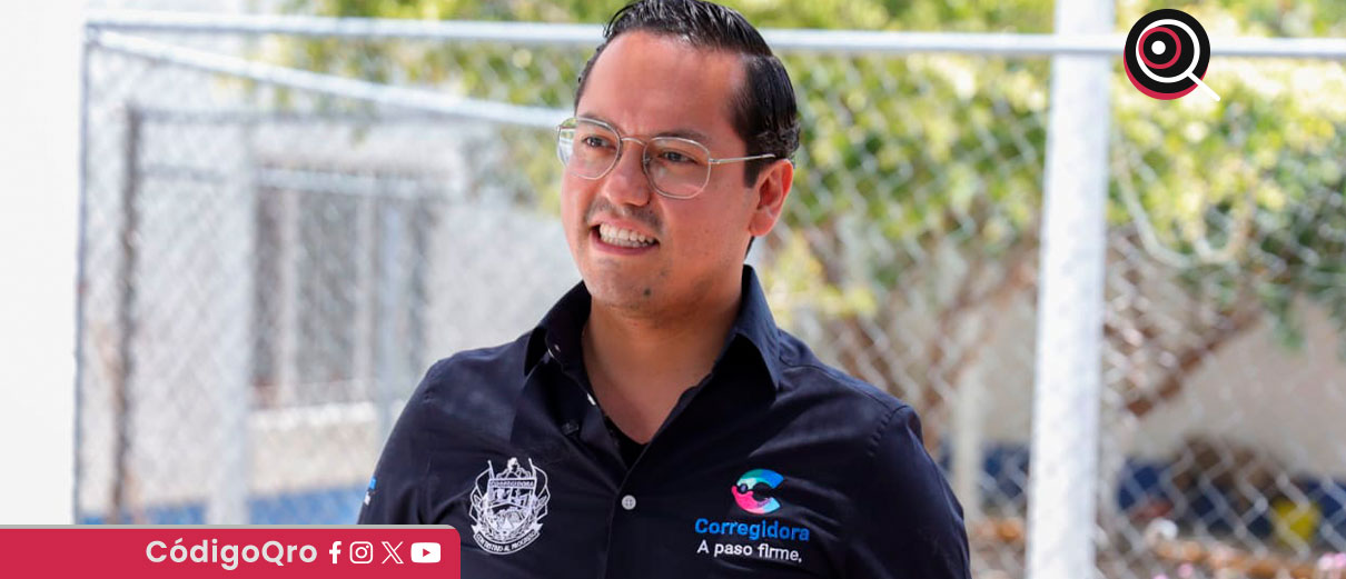 El presidente municipal de Corregidora, Josué David Guerrero Trápala, reiteró el compromiso de su administración con el bienestar animal / Foto: Cortesía