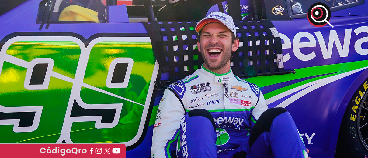 El piloto mexicano Daniel Suárez cambiará de equipo al final de la temporada 2025 de Nascar. Foto: Especial
