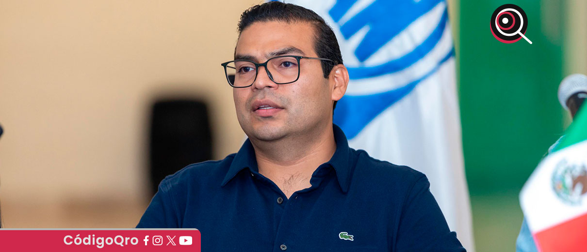 Martín Arango acusó al gobierno federal de no actuar con firmeza frente a las políticas migratorias implementadas por Donald Trump / Foto: Cortesía