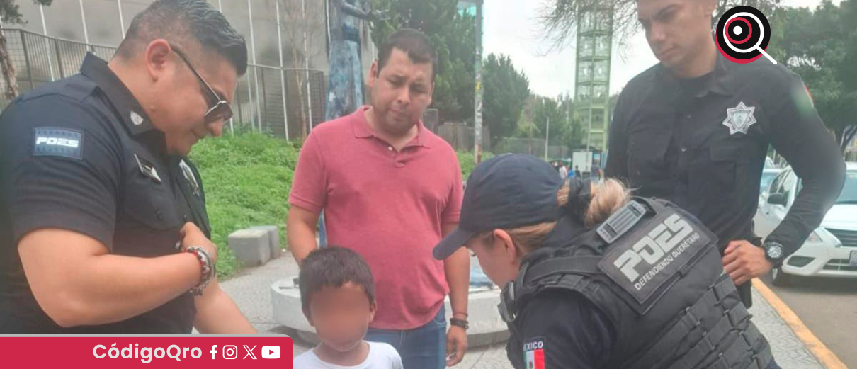 Poes, niño extraviado, familia,
