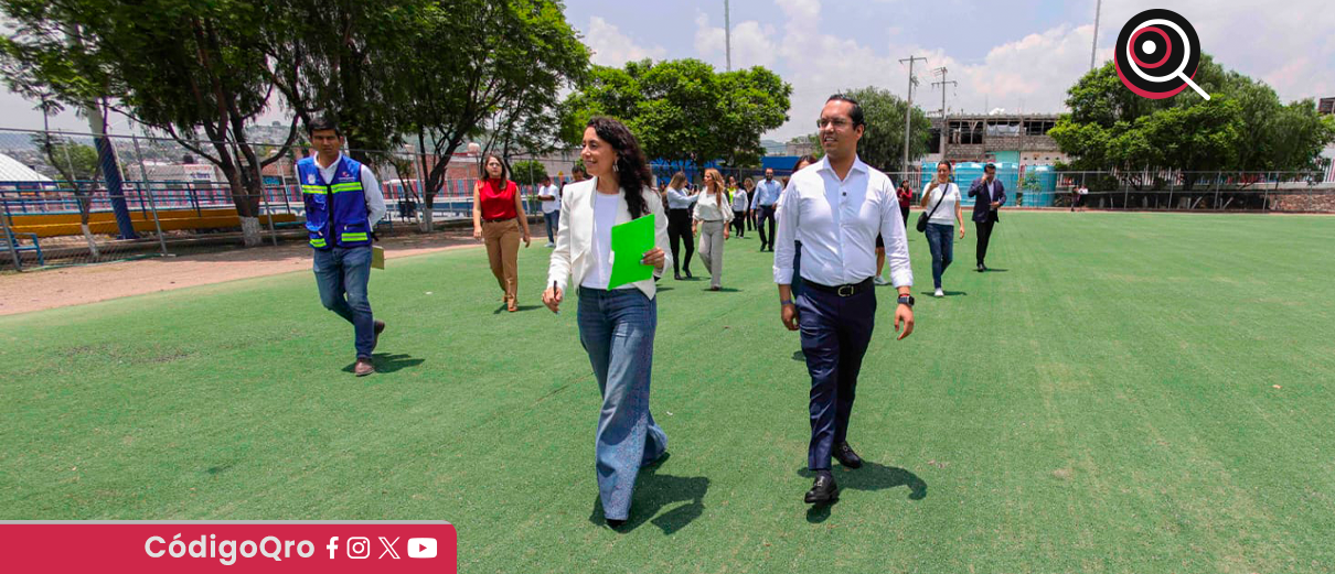 La Negreta, Unidad Deportiva, Jardín Principal, Biblioteca,