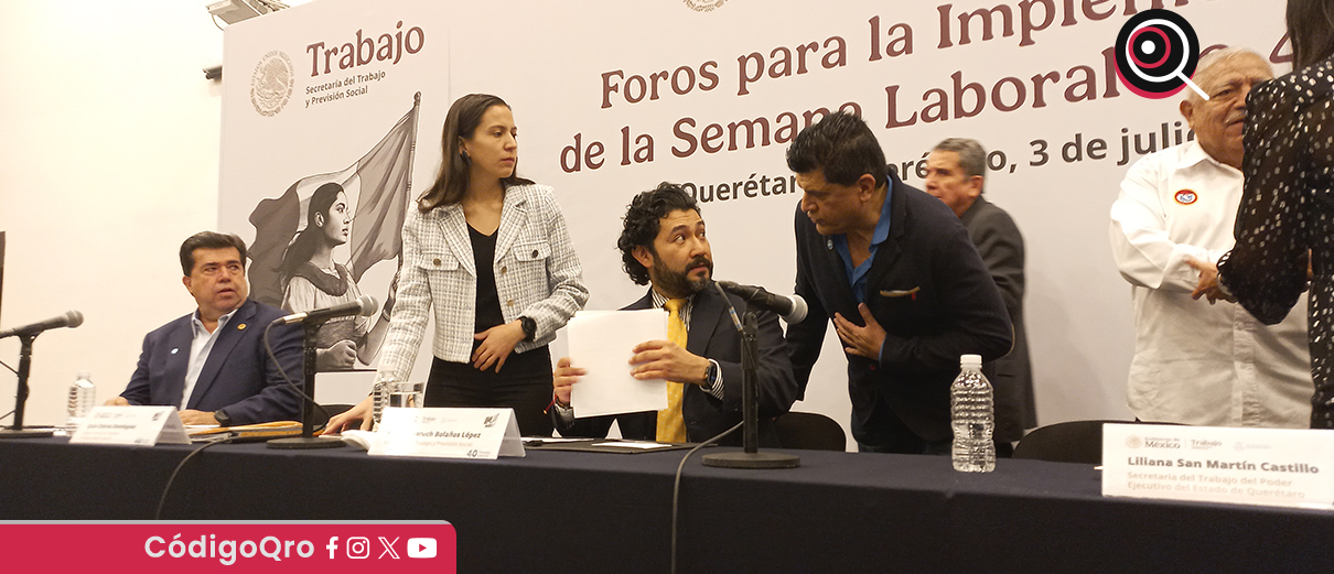 El Queretaro Centro de Congresos fue sede del foro sobre la jornada laboral de 40 horas. Foto: Mónica Gordillo