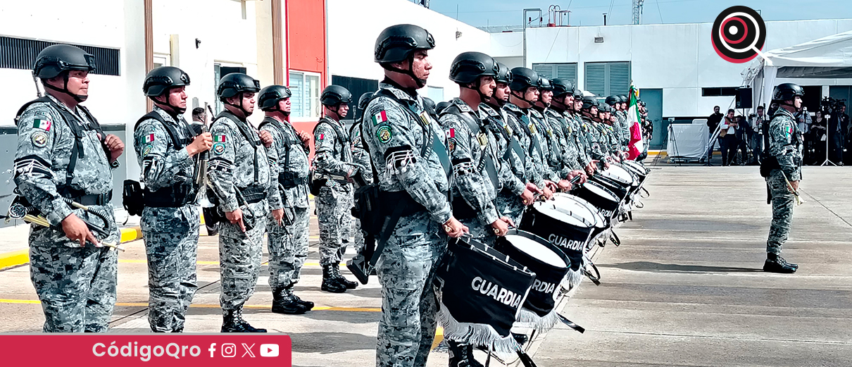 La Guardia Nacional cumplió sus primeros seis años de operaciones. Foto: Olivia Arredondo