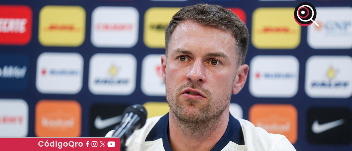Los Pumas de la UNAM presentaron al Aaron Ramsey como refuerzo estelar para el Torneo Apertura 2025. Foto: Agencia EFE