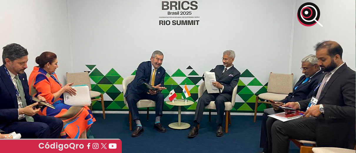 De la Fuente, India, Chile, Rusia, Cumbre de los BRICS,