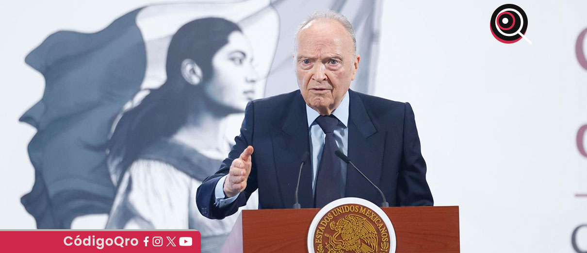 Gertz Manero señaló que el gobierno mexicano mantiene vigilancia sobre el caso y que actuará en cuanto Chávez Jr. regrese al país / Foto: Cortesía