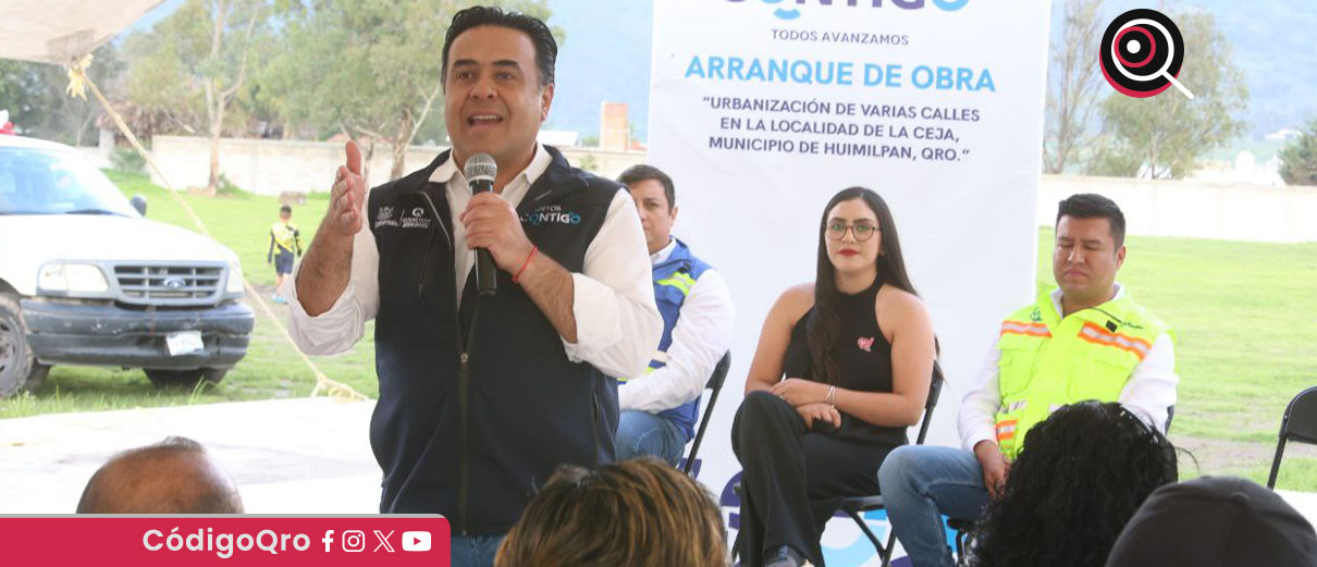 “Vamos a estar al pendiente, la obra se tiene que terminar a tiempo y con calidad”, señaló Nava Guerrero / Foto: Cortesía