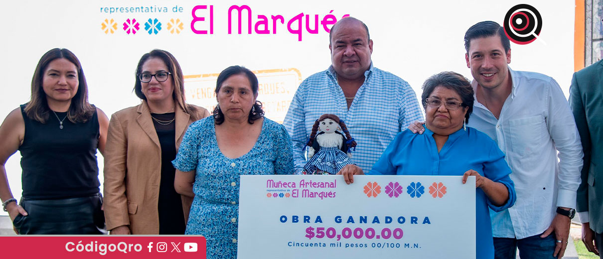 El alcalde Rodrigo Monsalvo destacó el orgullo que representa preservar las raíces artesanales del municipio y respaldar el trabajo de las y los creadores locales / Foto: Cortesía