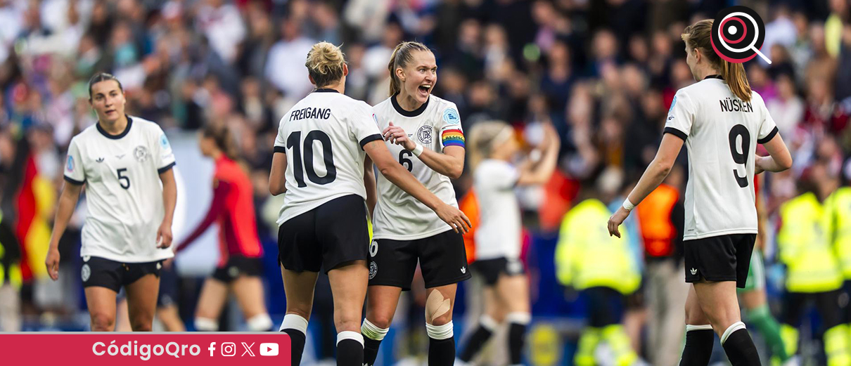 La Selección Nacional de Alemania remontó frente a Dinamarca. Foto: Agencia EFE