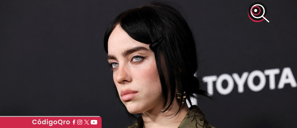 La cantante Billie Eilish reconoció la solidaridad de la presidenta de México, Claudia Sheinbaum, hacia Texas. Foto: Especial
