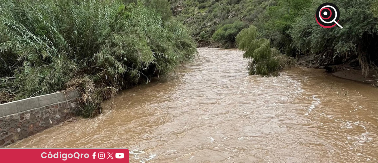 Encuentran posibles restos humanos río de Tolimán. Foto: Especial