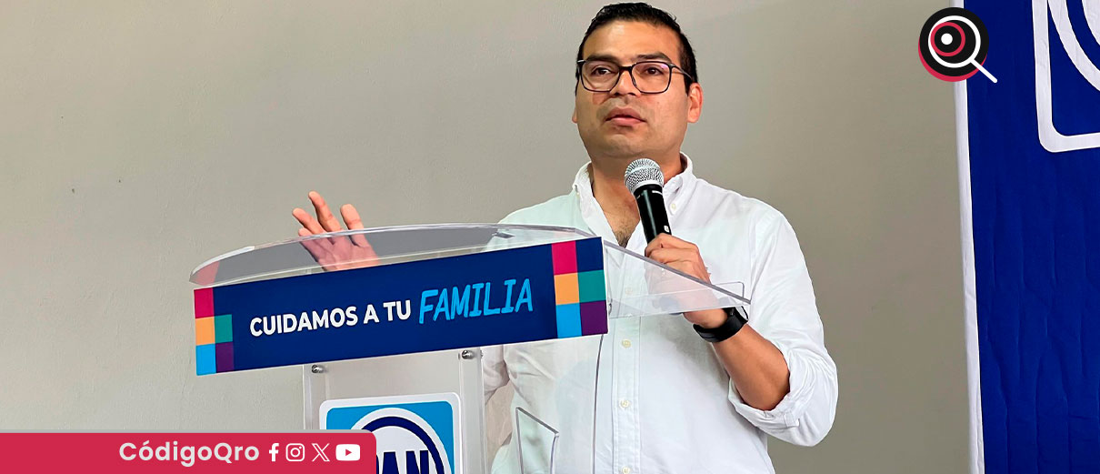 Martín Arango García solicitó al gobierno federal implementar medidas para desviar el transporte de carga pesada de la autopista federal 57 / Foto: Cortesía
