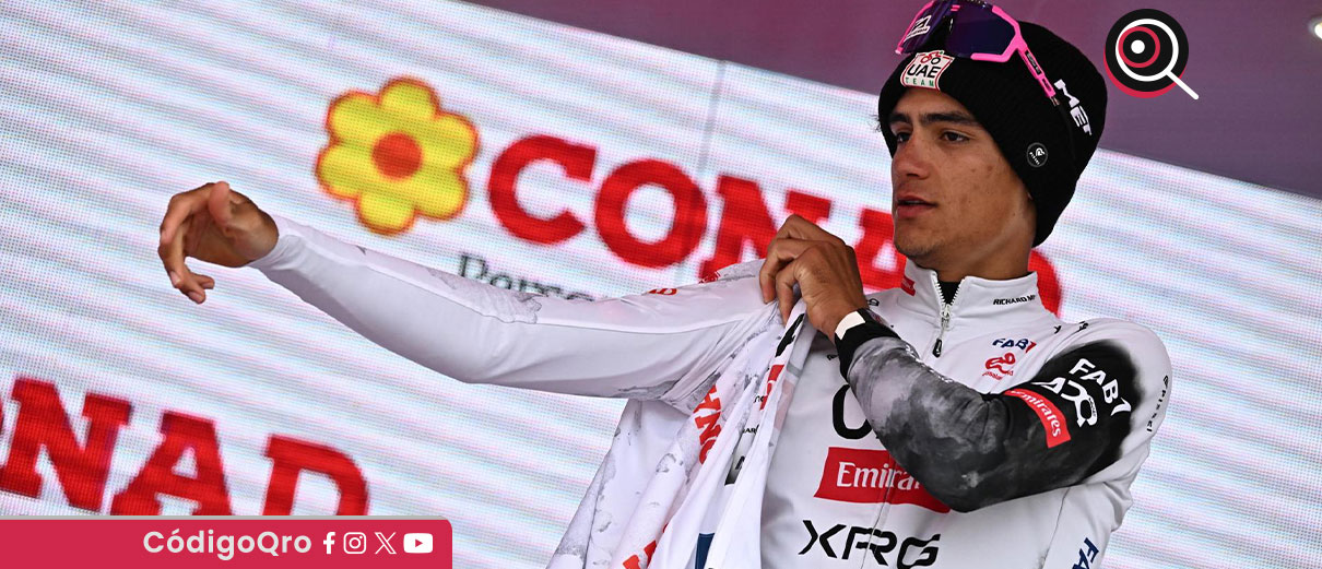 El mexicano Isaac del Toro volvió a ganar en la Vuelta a Austria y ya está a solo tres segundos del líder / Foto: Agencia EFE