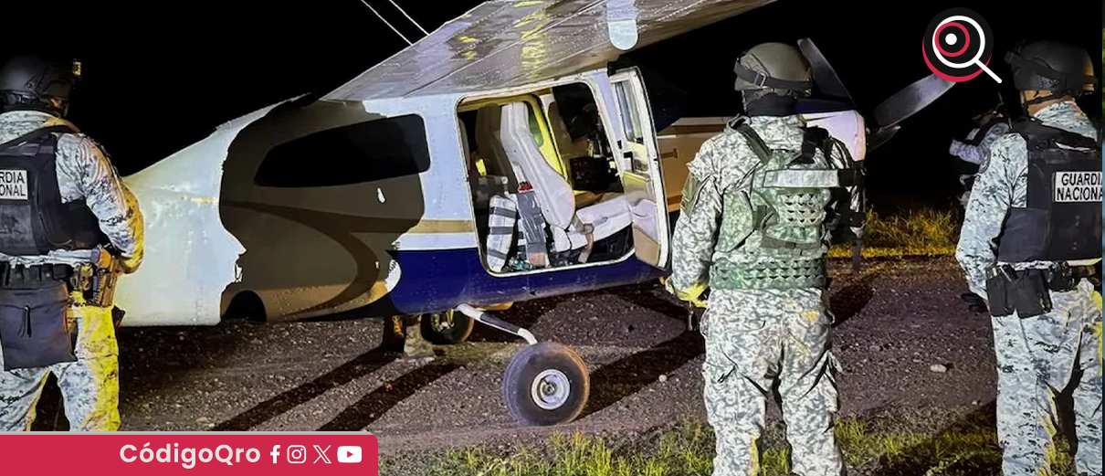 México, El Salvador, avioneta,