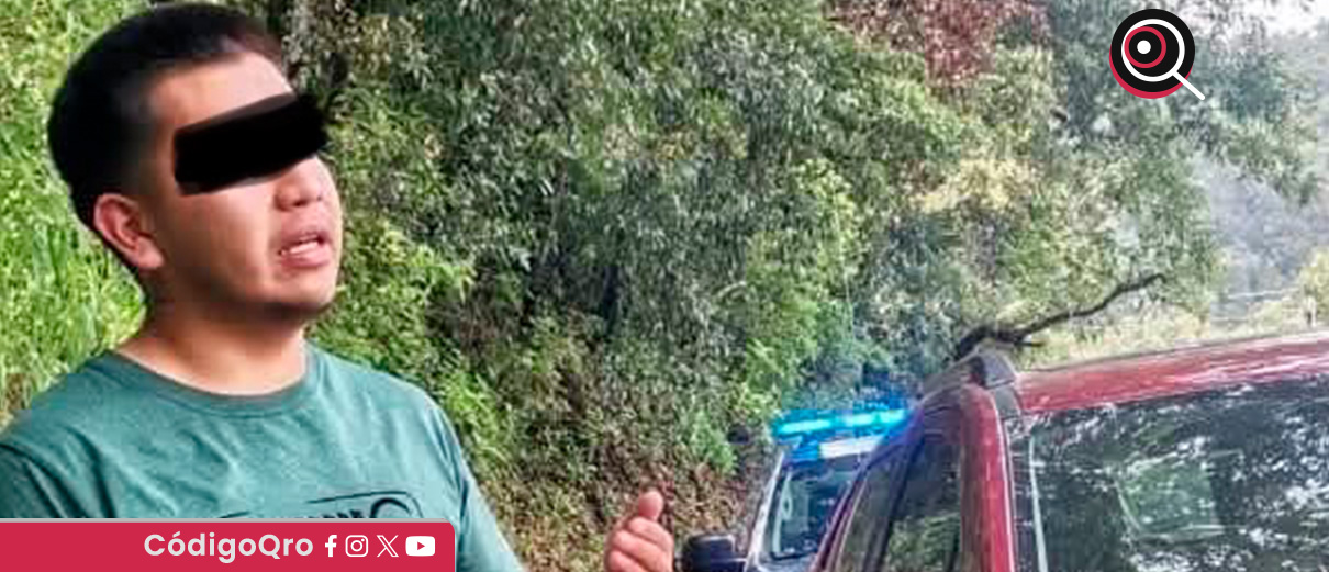 El regidor del municipio de Peñamiller, Brandon Hernández, renunció a su cargo. Foto: Especial