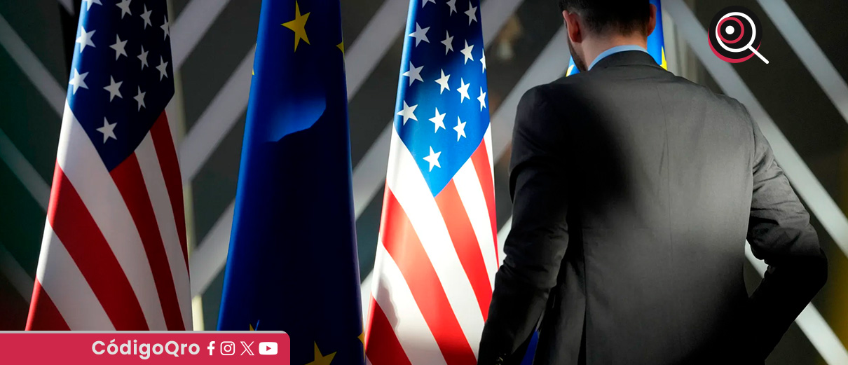 El presidente de Estados Unidos, Donald Trump, anunció aranceles de 30 por ciento contra la UE. Foto: Especial