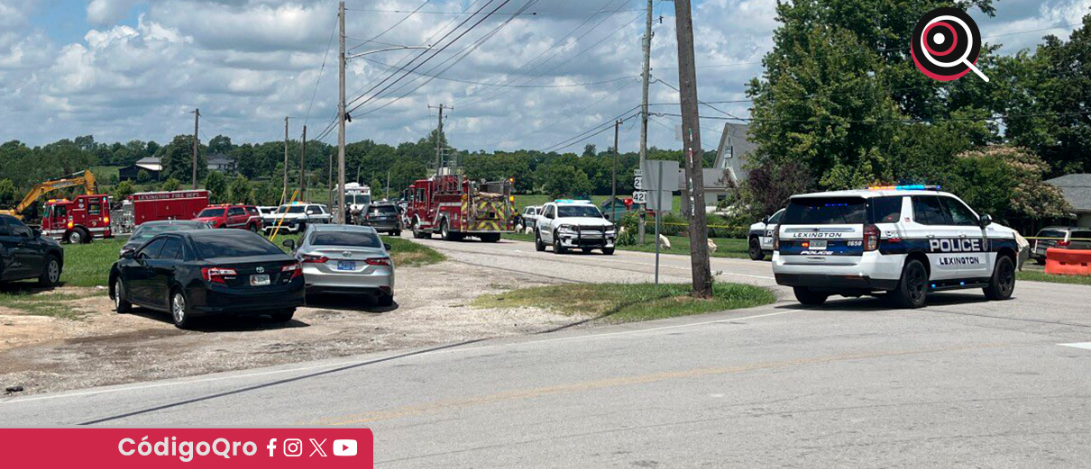 Un hombre disparó contra un policía y contra una iglesia en Kentucky. Foto: Especial