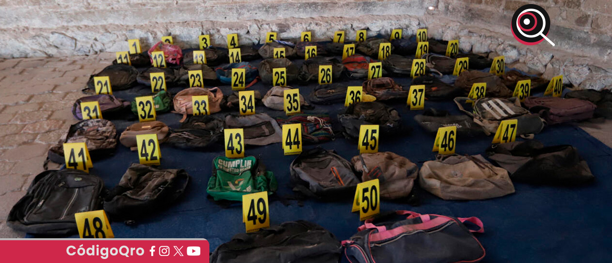 Habilitan plataforma para identificar prendas de vestir de personas desaparecidas. Foto: Especial