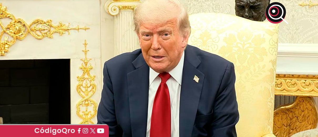 Trump informó que Estados Unidos enviará armamento a Ucrania, incluidos sistemas antimisiles Patriot y municiones, sin que su país asuma el costo / Foto: Cortesía