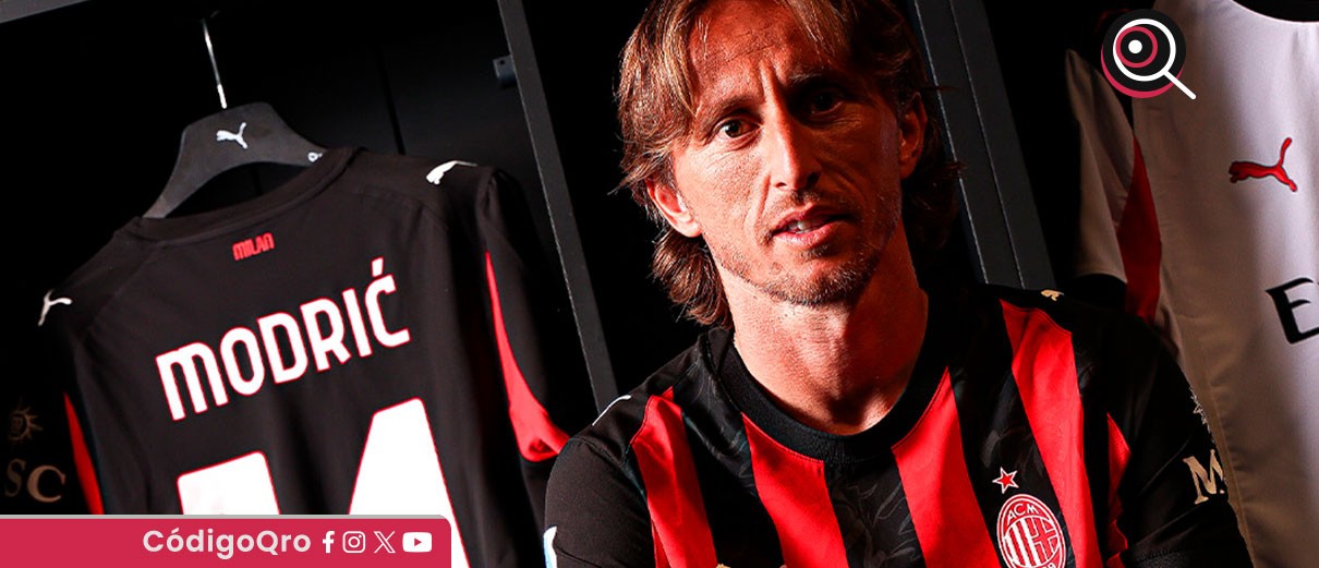 Luka Modric firma con el AC Milan hasta 2026 con opción a un año más / Foto: Cortesía