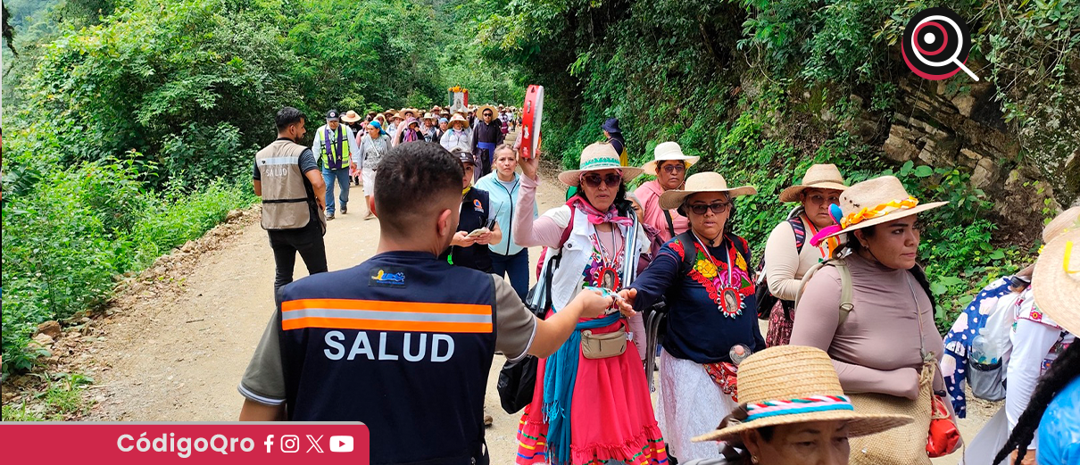 peregrinos, salud, recorrido, Tepeyac,