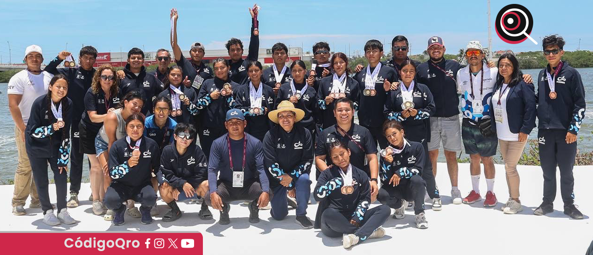 jalpenses, medallas, canotaje, Olimpiada Nacional, 