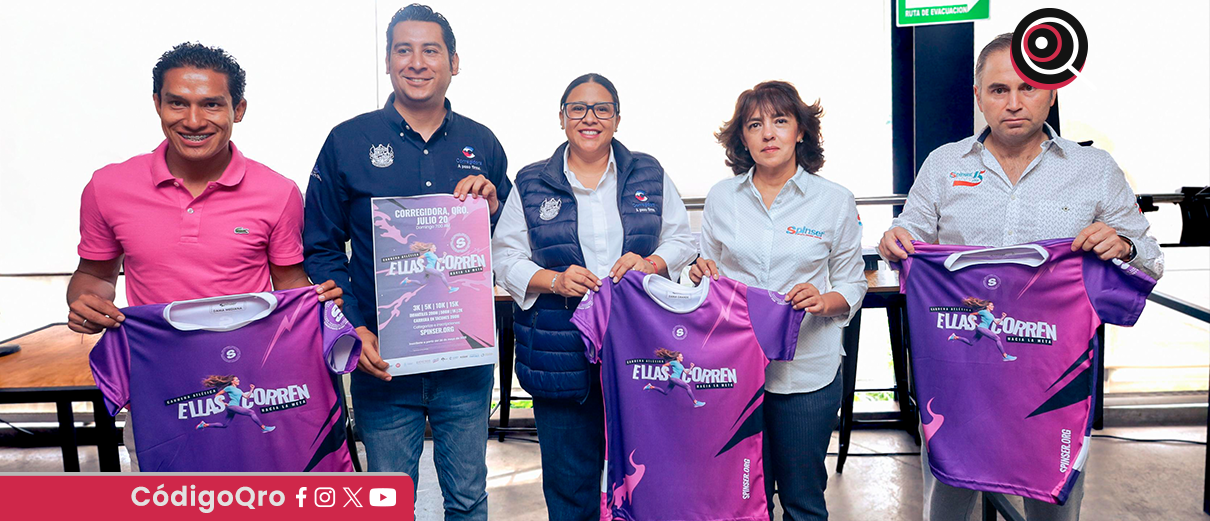 carrera atlética, "Ellas corren", Corregidora,
