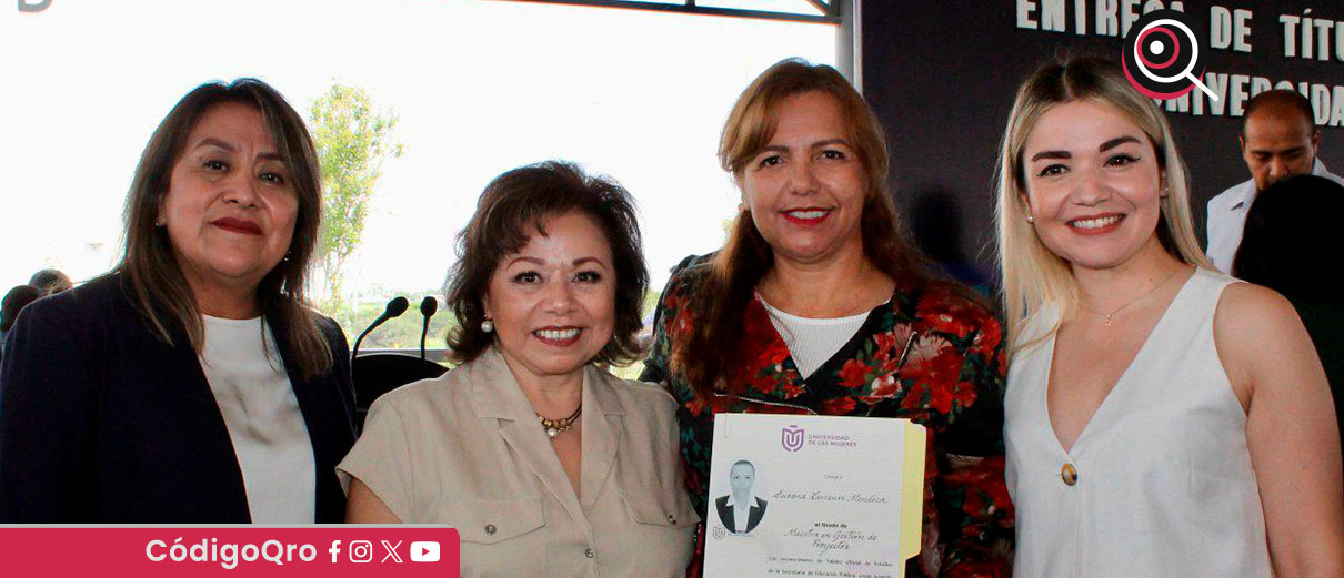 Un total de 137 mujeres concluyeron estudios de maestría en la Universidad de las Mujeres, en sus modalidades online y ejecutiva / Foto: Cortesía