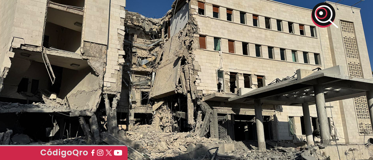 Israel bombardeó instalaciones gubernamentales y militares de Siria en Damasco. Foto: Agencia EFE