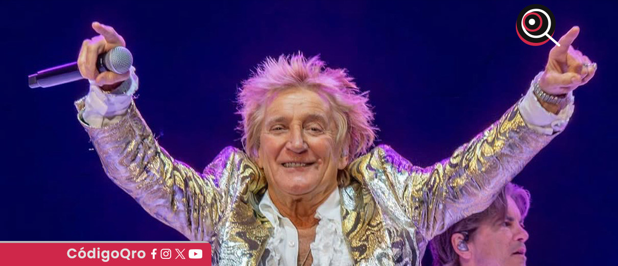 Rod Stewart y otras leyendas de la música estarán en Querétaro. Foto: Especial