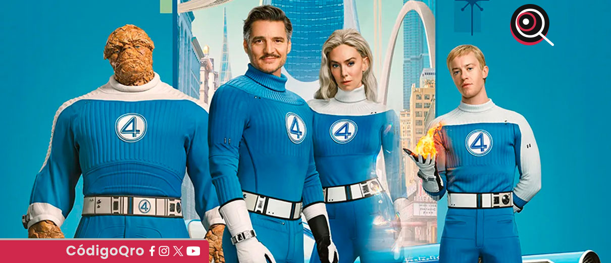 Marvel Studios estrena esta semana The Fantastic Four: First Steps, una nueva adaptación cinematográfica de la popular saga de superhéroes / Foto: Cortesía