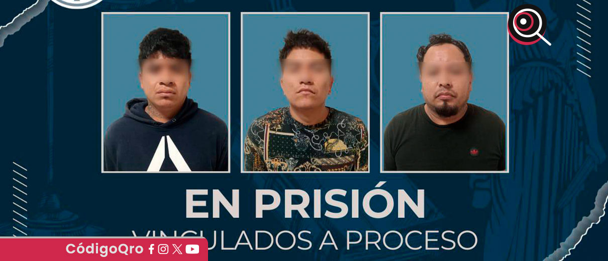 La FGE vinculó a proceso a tres personas por su presunta participación en un homicidio ocurrido el 10 de julio en la colonia Prados del Mirador / Foto: Cortesía