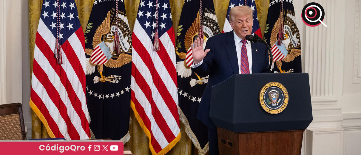 La popularidad del presidente Donald Trump cayó a 42 por ciento en julio, según una encuesta publicada este domingo por la cadena CBS / Foto: Cortesía