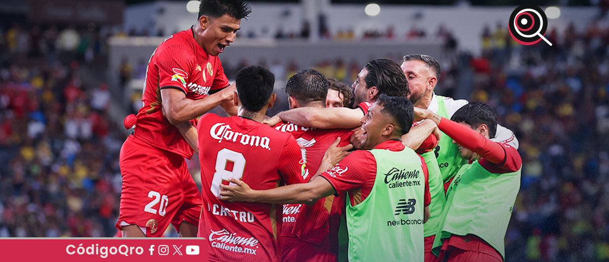 Toluca, bajo el mando del argentino Antonio Mohamed, venció 3-1 al América y se proclamó Campeón de Campeones del futbol mexicano / Foto: Agencia EFE
