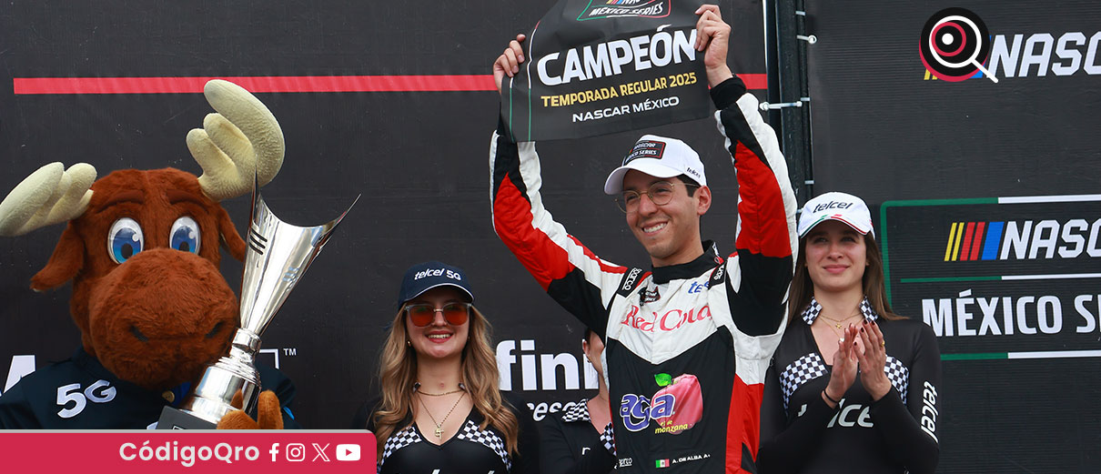 A partir del 10 de agosto en San Luis Potosí, comenzarán los playoffs, de donde saldrá el monarca de la temporada 2025 de NASCAR México Series / Foto: Cortesía