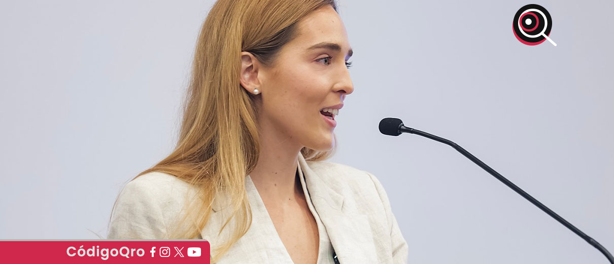La campaña “No te la juegues” busca que los jóvenes “se pueden divertir, pero de manera responsable”, declaró Hernández Vázquez / Foto: Olivia Arredondo