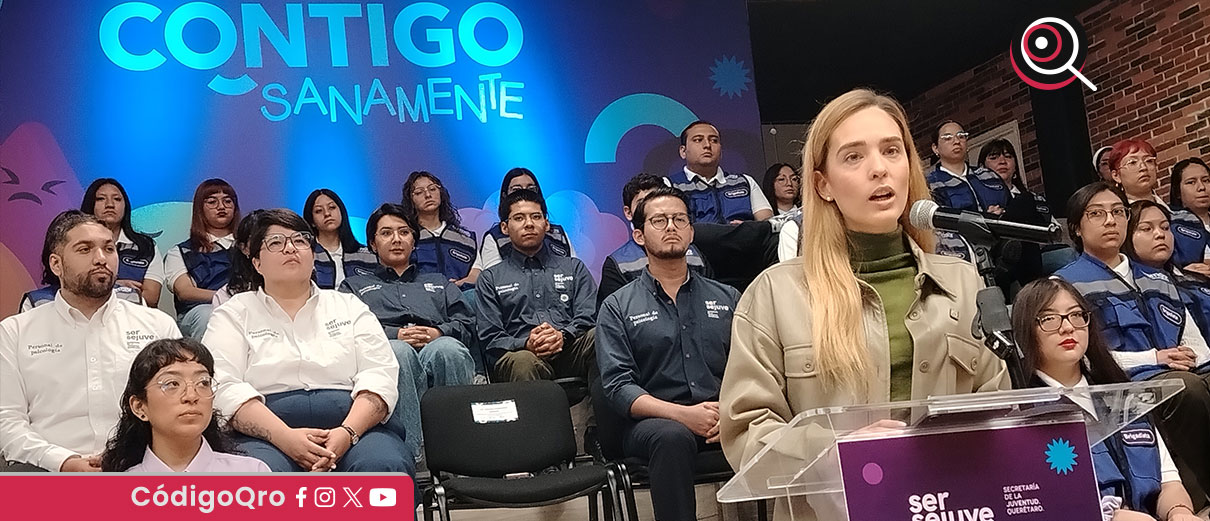 El programa “Contigo Sanamente” está dirigido a los 739 mil 278 jóvenes que residen en el estado / Foto: Olivia Arredondo