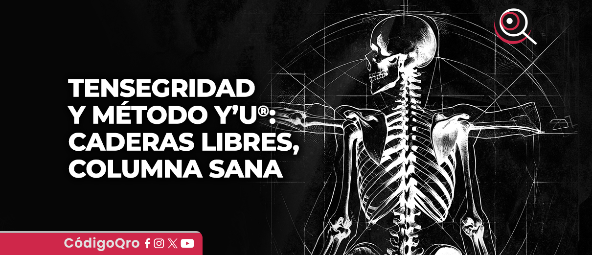 Tensegridad y método y’u®️: caderas libres, columna sana