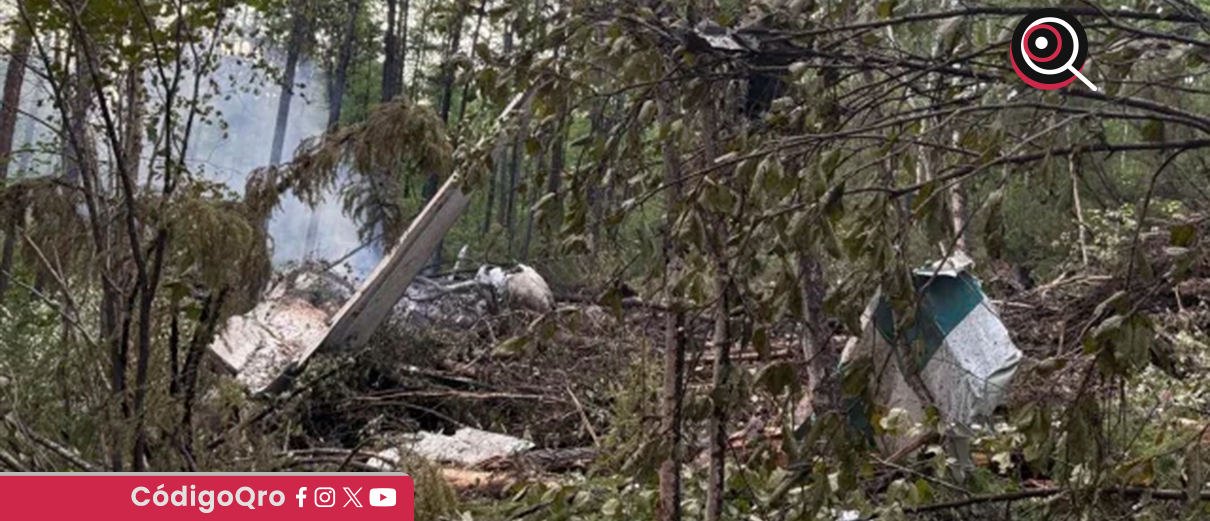 Avión se estrella, Rusia, no hay supervivientes,