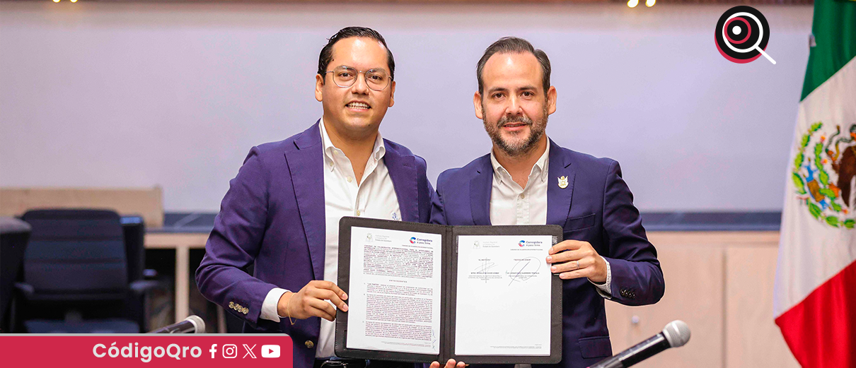 convenio, registro de predios, Corregidora,