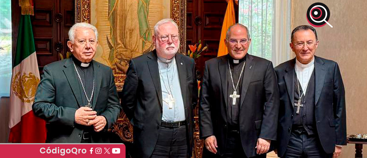Según declaró Rodríguez, uno de los temas que se tratarán será la solicitud oficial del gobierno de Claudia Sheinbaum para que el Papa León XIV visite México en 2026 / Foto: Cortesía