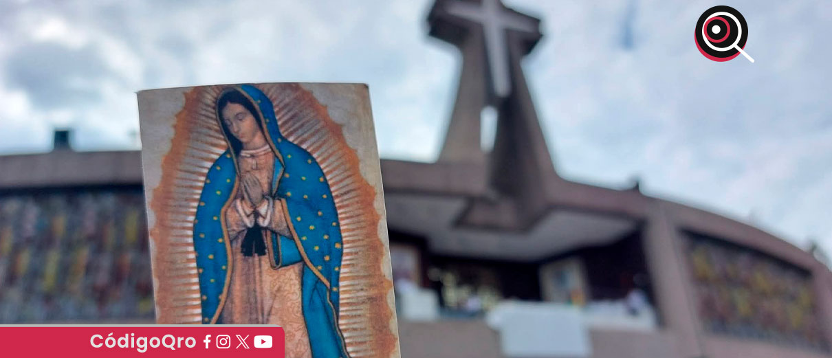 La Diócesis de Querétaro culminó su 135ª Peregrinación al Tepeyac con más de 42 mil participantes que llegaron este domingo a la Basílica de Guadalupe en tres columnas / Foto: Cortesía