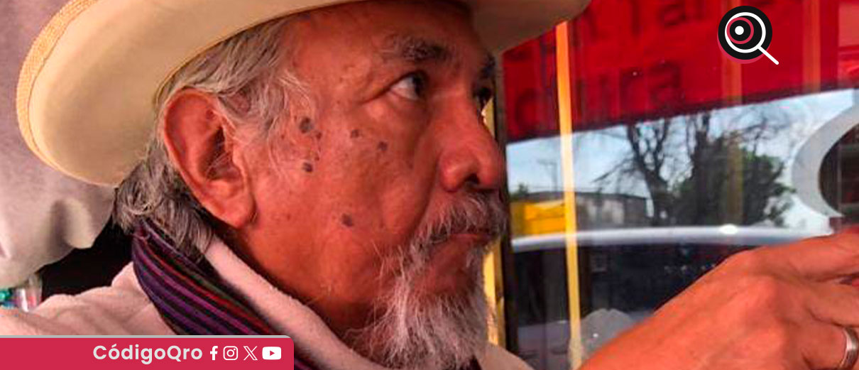 Paredón Cornejo, de 76 años, contaba con una trayectoria de más de 50 años como peregrino, y era hermano del periodista queretano Manuel Paredón Cornejo / Foto: Cortesía