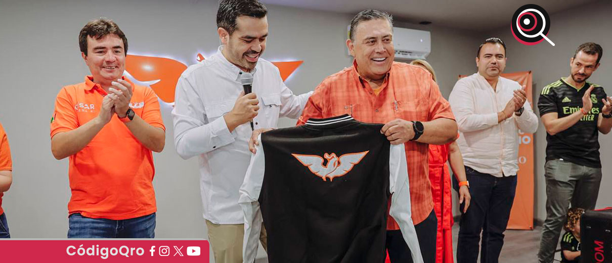  Álvarez Máynez destacó la trayectoria política de Rivera, su experiencia en cargos públicos y su cercanía con temas de participación ciudadana / Foto: Cortesía