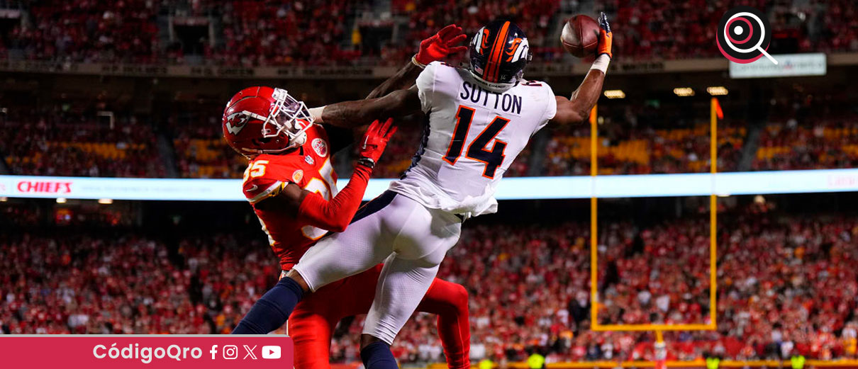 Denver extendió contrato a Courtland Sutton por cuatro años y 92 mdd
