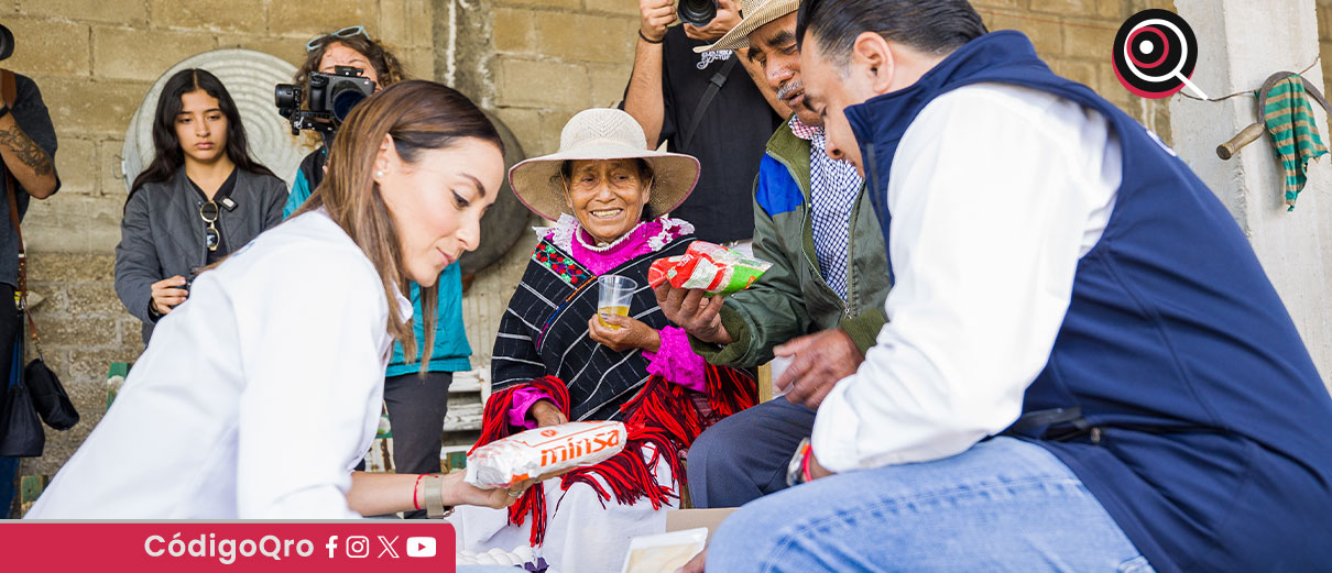 Actualmente, el programa “Contigo en tu mesa” cuenta con 22 mil 445 beneficiarios en todo el estado, quienes reciben sus canastas alimentarias de manera bimestral / Foto: Cortesía
