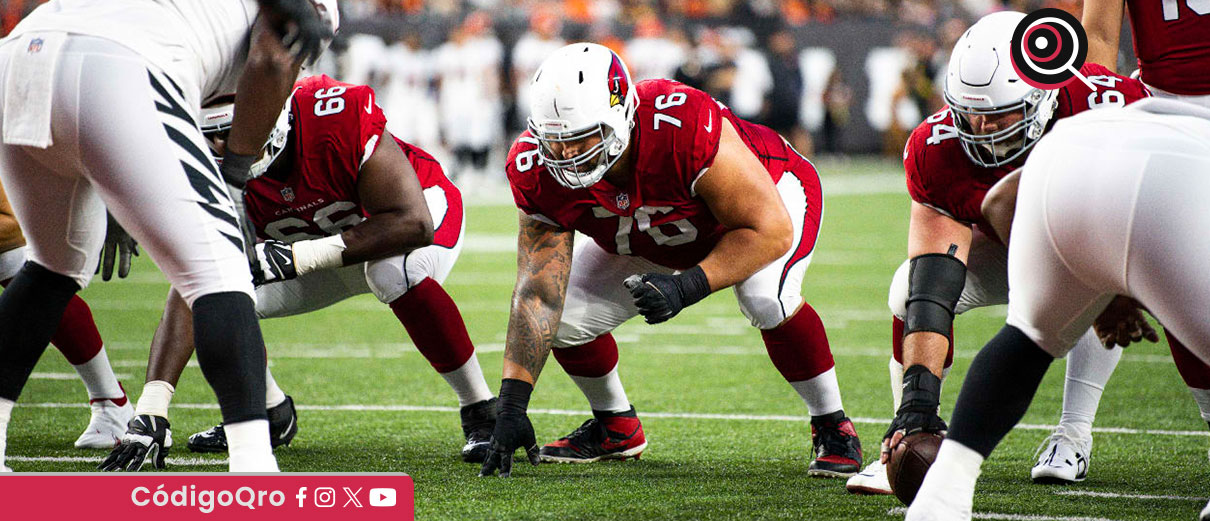 El liniero mexicano Will Hernández se declara listo para volver a la NFL tras superar rotura de ligamento cruzado / Foto: Cortesía