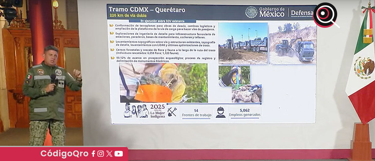 Andrés Lajous, informó que en octubre se realizará la licitación para adquirir los trenes de pasajeros para el tramo México-Querétaro-Irapuato / Foto: Cortesía