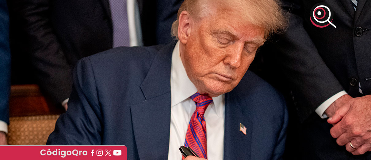 Donald Trump ordenó la suspensión de la excepción arancelaria para envíos internacionales de bajo valor a partir del 29 de agosto / Foto: Cortesía