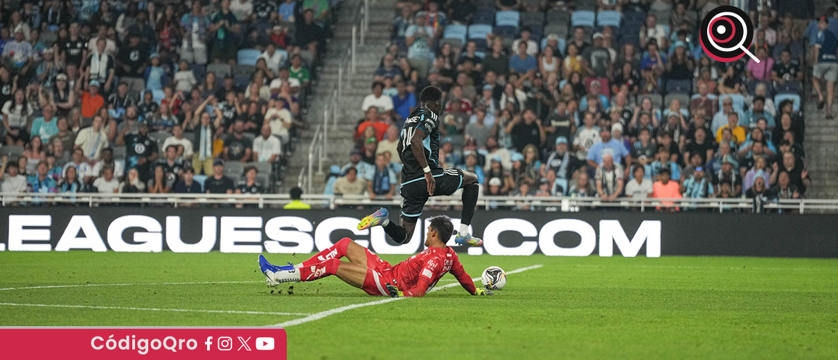 Gallos Blancos cayó frente al Minnesota United 4-1. Foto: Especial